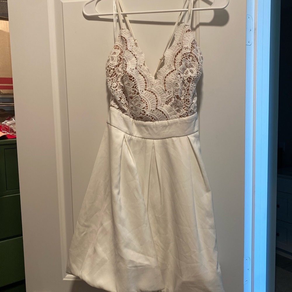 White Lace Dress
